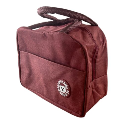 Burgundy Thermal Lunch Cooler Bag — Meals Fresh for Hours