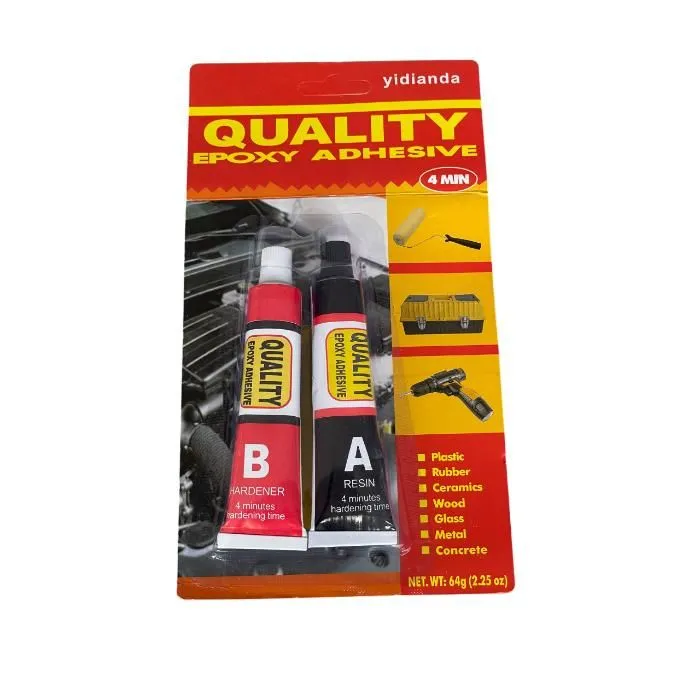 Yidianda Epoxy Adhesive — 64g Two-Part AB Glue, 4-Minute Set